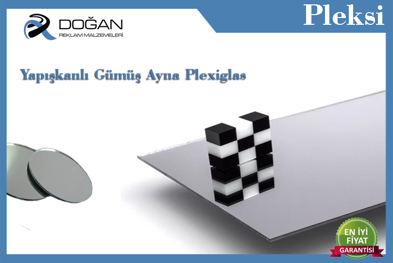 Gümüş Ayna pleksi levha